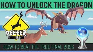 DEEEER Simulator - How to unlock the Dragon & How to Beat the True Final Boss  Walkthrough Guide