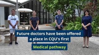 First-ever students offered spots in CQU's first medical pathway