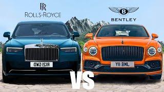 Rolls Royce Ghost vs Bentley Flying Spur (2025)  Battle of Exclusivity