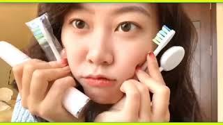 Bàn chải điện tích hợp máy rửa mặt Brushie - Lần đầu tiên xuất hiện tại Việt Nam.