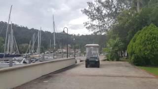 Club Car Tour Around Rebak Island