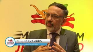 Rajiv Gauba, Secretary, Urban Development at Momentum Jharkhand, Global Investors Summit