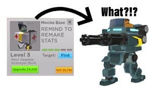 Mecha Base has medics upgrade gui?!? (tds memes)