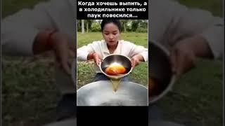 Что едят в Корее? Паучьи чипсы!