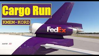 Cargo Run: Memphis to Chicago in the TFDi Design MD-11F for Microsoft Flight Simulator 2020