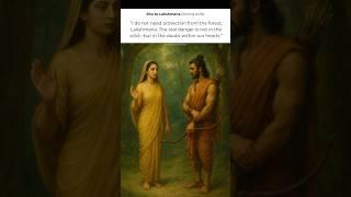 Sita’s Wisdom to Lakshmana That Still Echoes Today | Ramayana Life Lesson