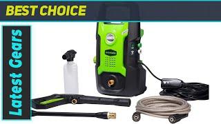 Greenworks 1600 PSI Electric Pressure Washer - Best Budget Choice for Car & Home Cleaning