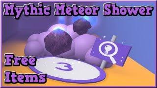 NEW MYTHIC METEOR SHOWER - ALL REWARDS AND MORE - Roblox Bee Swarm Simulator