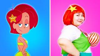 A Haircut For Marina - Zig & Sharko Funny Moments | Hilarious Cartoon | Woa Parody