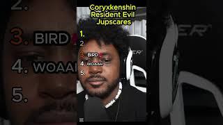 CORYXKENSHIN RESIDENT EVIL VILLAGE JUMPSCARES RANKING #shorts #youtubeshorts #gaming #coryxkenshin