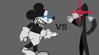 Mickey.AVI VS Cartoon Cat (Stick Nodes)