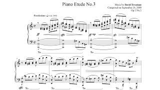 Piano Etude Op.1 No.3 - by David Tsvariani