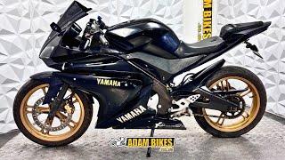 2011 Yamaha YZF-R125 with Blackwidow Exhaust | WWW.ADAMBIKES.CO.UK