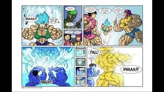 DRAGON BALL MUSCLAR FEMALES CAMP-FEMALE MUSCLE GROWTH COMIC#comic #bigmuscles #tallwoman