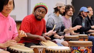 Percussion Ensemble embraces a cultural experience