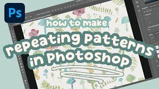 Create a seamless repeat using Pattern Preview  Make seamless patterns in Photoshop!