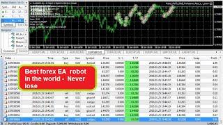 Best forex EA  robot in the world -  Never lose