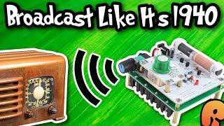 Broadcast Like It's 1940! Review of AMT-MW207 AM Transmitter!