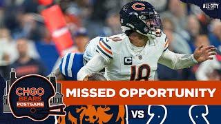 BEARS POSTGAME: Caleb Williams & Chicago Bears fail to capitalize on opportunities | CHGO Bears