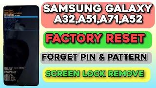 Galaxy A32-5G Factory Reset / Haw to Hard Reset All Samsung remove Screen Lock 