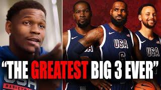 2024 Team USA Roster On The Greatest Big 3 Ever? LeBron, Curry & KD - USA Olympic Basketball