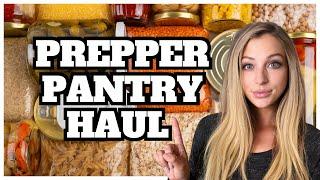 Prepper Pantry Haul | Prepping on a Budget! | + Easy Summer Recipe