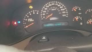 Reset oil light 2005 Chevy Silverado