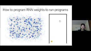 Jason Kim: A Distributed Neural Programming Language for the Reservoir Computer