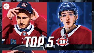 Montreal Canadiens Top 5 NHL Prospects