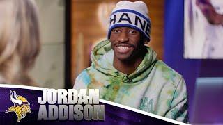 Jordan Addison Talks Career-High Game, Friendly Competition & Relationship with Justin Jefferson