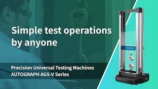 The Procedure for Material Testing Using AGS-V