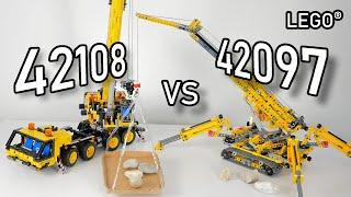 LEGO 42108 vs LEGO 42097 | Better Crane | 42108 vs 42097 Comparison video | Lego Technic Cranes