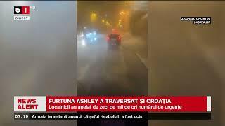 FURTUNA ASHLEY A TRAVERSAT CROAȚIA_Știri B1TV_29 sept. 2024