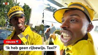 Tim (44) rijdt al jaren taxi