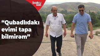 Xanlıq kənd sakini uzun illərdən sonra doğma elində - Baku TV