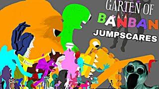 Garten Of Banban 7 JUMPSCARES Test DC2 Animation