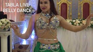 Tabla live импровизация Курасова Анна Андрей Богачев  belly dance танец живота  الرقص الشرقي