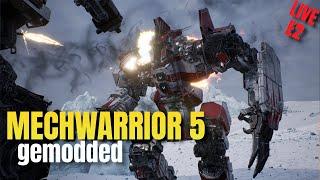 Mechwarrior 5 (gemodded) E2 | Livestream