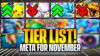 Pokemon TCG Pocket Tier List (November Edition)【Pokemon TCG Pocket】