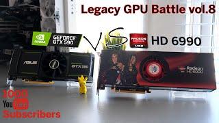 GeForce GTX 590 vs Radeon HD 6990 - Legacy GPU Battle vol.8