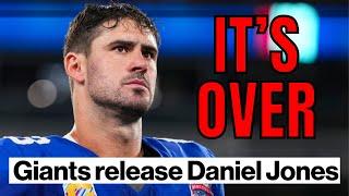 New York Giants RELEASE Daniel Jones Days After BENCHING Him