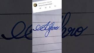 Aspro write in cursive writing #cursive#writting#shorts#clips#feeds