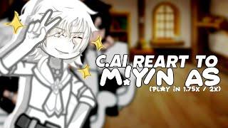 C.AI BL BOTS react to M!Y/N AS | bots link in description | GCRV |   swearing  | Set speed 1.75/2x