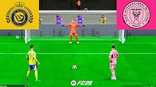 AL NASSR VS INTER MIAMI ! FIFA 25 ! RONALDO VS MESSI ! MBAPPE VS NEYMAR ! PENALTY SHOOTOUT ! FINAL