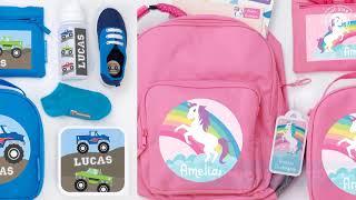 School Name Labels & Personalised School Bags. Made To Order For You In Australia. Fast Shipping.