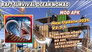 Raft Survival Ocean Nomad v2.3.1 Mod Apk Free Craft No Ads New Update 2025