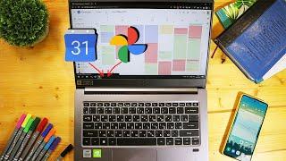  Как установить GOOGLE календарь на рабочий стол!!! (Google photo, google календарь, YouTube)