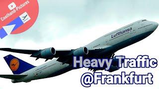 PLANESPOTTING - Frankfurt Airport - 20 minutes heavy departures - B747 - B787 - A340 - A330 - A350