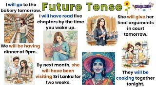  Future Tense Made Easy : Simple, Continuous, Perfect, Perfect Continuous