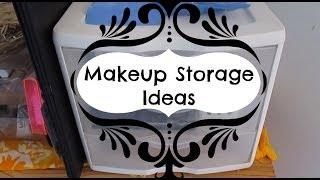 Affordable: Makeup Storage Ideas | kiBEAUTY411